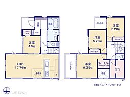 習志野市屋敷3丁目　5期　新築一戸建て　全1棟 1号棟