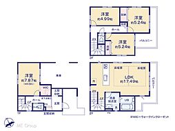 習志野市藤崎2丁目 11期 新築一戸建て 全2棟 2号棟