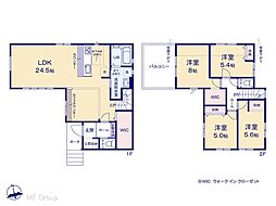 四街道市つくし座2丁目　8期　新築一戸建て　全1棟 1号棟