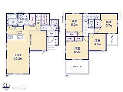 佐倉市井野　17期　新築一戸建て　全1棟 1号棟