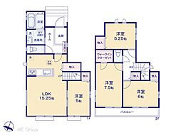 船橋市習志野台4丁目 新築一戸建て 全2棟 A号棟