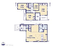船橋市大穴北8丁目　11期　新築一戸建て　全1棟 1号棟