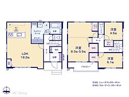 佐倉市鏑木町2丁目　1期　新築一戸建て　全2棟 2号棟