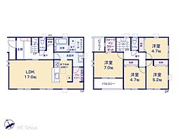 千葉市若葉区桜木3丁目　新築一戸建て　全1棟 1号棟