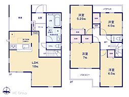 船橋市大穴北1丁目　新築一戸建て 全2棟 1号棟