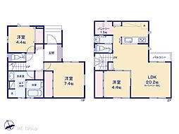 千葉市花見川区検見川町5丁目　新築一戸建て　全2棟 No.1