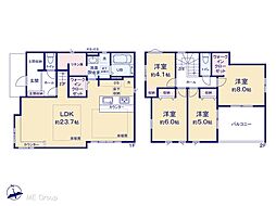習志野市本大久保4丁目　6期　新築一戸建て　全1棟 1号棟