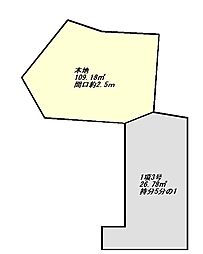 千葉市稲毛区園生町 古家付土地 全1区画