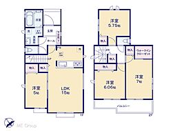 八千代市八千代台東3丁目 新築一戸建て 全4棟 A号棟