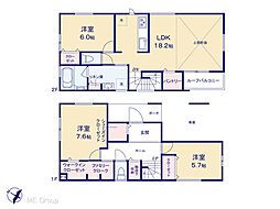 千葉市稲毛区穴川町　新築一戸建て　全4棟 A号棟