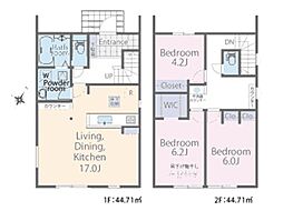 佐倉市臼井田　第1期　新築一戸建て　全1棟 1号棟