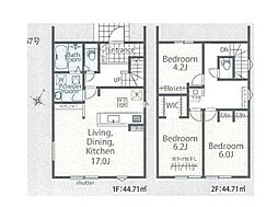 佐倉市臼井田　第1期　新築一戸建て　全1棟 1号棟