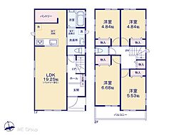 千葉市若葉区小倉台6丁目　新築一戸建て　全4棟 C号棟