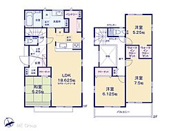 習志野市袖ケ浦4丁目　新築一戸建て　全2棟 1号棟