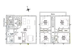 千葉市中央区大森町　第2　新築一戸建て　全3棟 1号棟