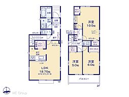 船橋市習志野1丁目　新築一戸建て　全1棟 1号棟