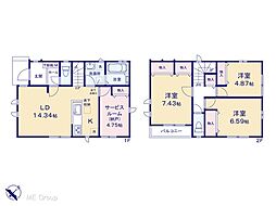 市川市新浜1丁目　新築一戸建て　全2棟 A号棟