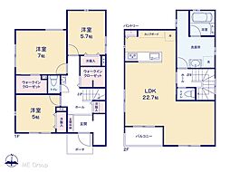 千葉市稲毛区園生町　第2期　新築一戸建て　全20棟 10号棟