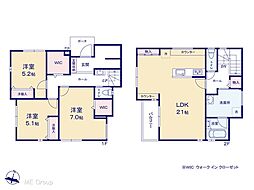 千葉市稲毛区園生町　第2期　新築一戸建て　全20棟 No.6