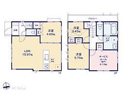 市川市菅野2丁目　新築一戸建て　全3棟 1号棟