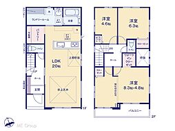 千葉市中央区大森町　9期　新築一戸建て　全2棟 2号棟
