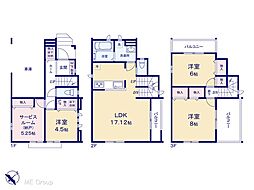 市川市富浜3丁目　新築一戸建て　全1棟 A号棟