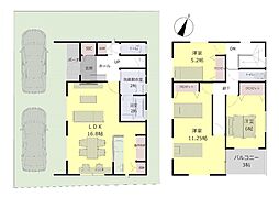 鎌ケ谷市東道野辺4丁目　第2期　新築一戸建て　全17棟 15号棟