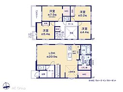 木更津市貝渕4丁目　5期　新築一戸建て　全2棟 1号棟