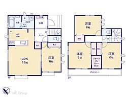 白井市南山2丁目 新築一戸建て 全2棟 B号棟