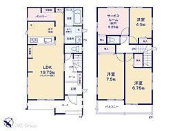 市川市入船　新築一戸建て　全2棟 B号棟