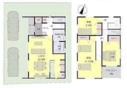 鎌ケ谷市東道野辺4丁目　第2期　新築一戸建て　全17棟 15号棟