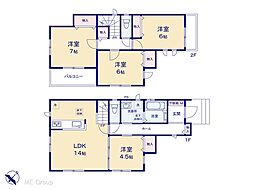 花見川区幕張町2丁目　新築一戸建て　全1棟 A号棟