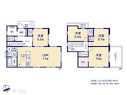富里市御料 1期 新築一戸建て 全3棟 3号棟