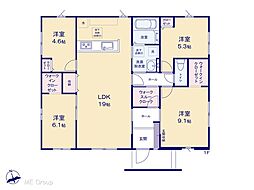 富里市御料　1期　新築一戸建て　全3棟 1号棟