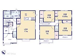 市川市入船 新築一戸建て 全2棟 A号棟