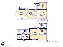 佐倉市西志津2丁目 2期 新築一戸建て 全4棟 2-D号棟