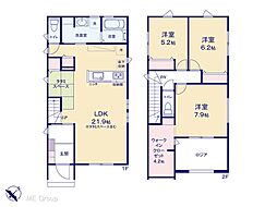 袖ケ浦市今井3丁目　6期　新築一戸建て　全3棟 No.5