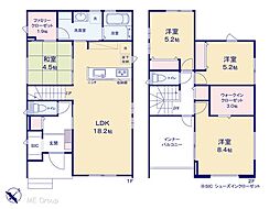 袖ケ浦市今井3丁目　6期　新築一戸建て　全3棟 No.4