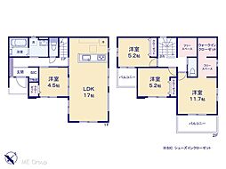 四街道市鹿渡　8期　新築一戸建て　全1棟 1号棟