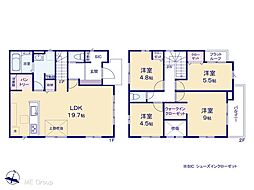 成田市加良部4丁目　2期　新築一戸建て　全2棟 2号棟