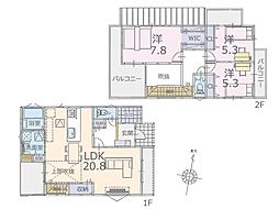 千葉市緑区土気町　新築一戸建て　全14棟 8号棟