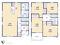 野田市桜台　第1　新築一戸建て 全2棟 2号棟