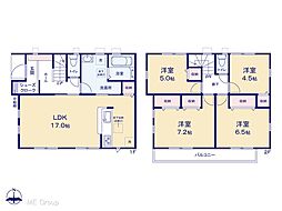 松戸市五香西2丁目　新築一戸建て　全1棟 1号棟