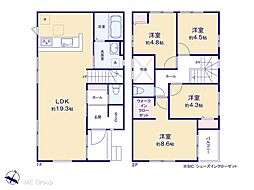 松戸市緑ケ丘2丁目　2期　新築一戸建て　全2棟 2号棟