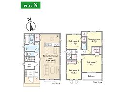 松戸市新松戸6丁目 新築一戸建て 全4棟 N号棟