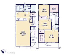 船橋市八木が谷1丁目　新築一戸建て　全2棟 A号棟