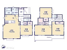 柏市花野井　4期　新築一戸建て　全3棟 1-1号棟