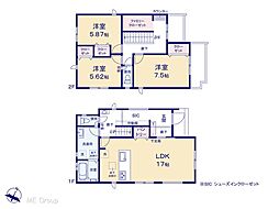 グラファーレ　柏市豊四季10期　戸建て　全3棟 3号棟
