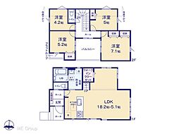 習志野市東習志野8丁目　10期　新築一戸建て　全1棟 1号棟