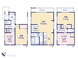 市川市福栄2丁目　新一戸建て　全3棟 1号棟